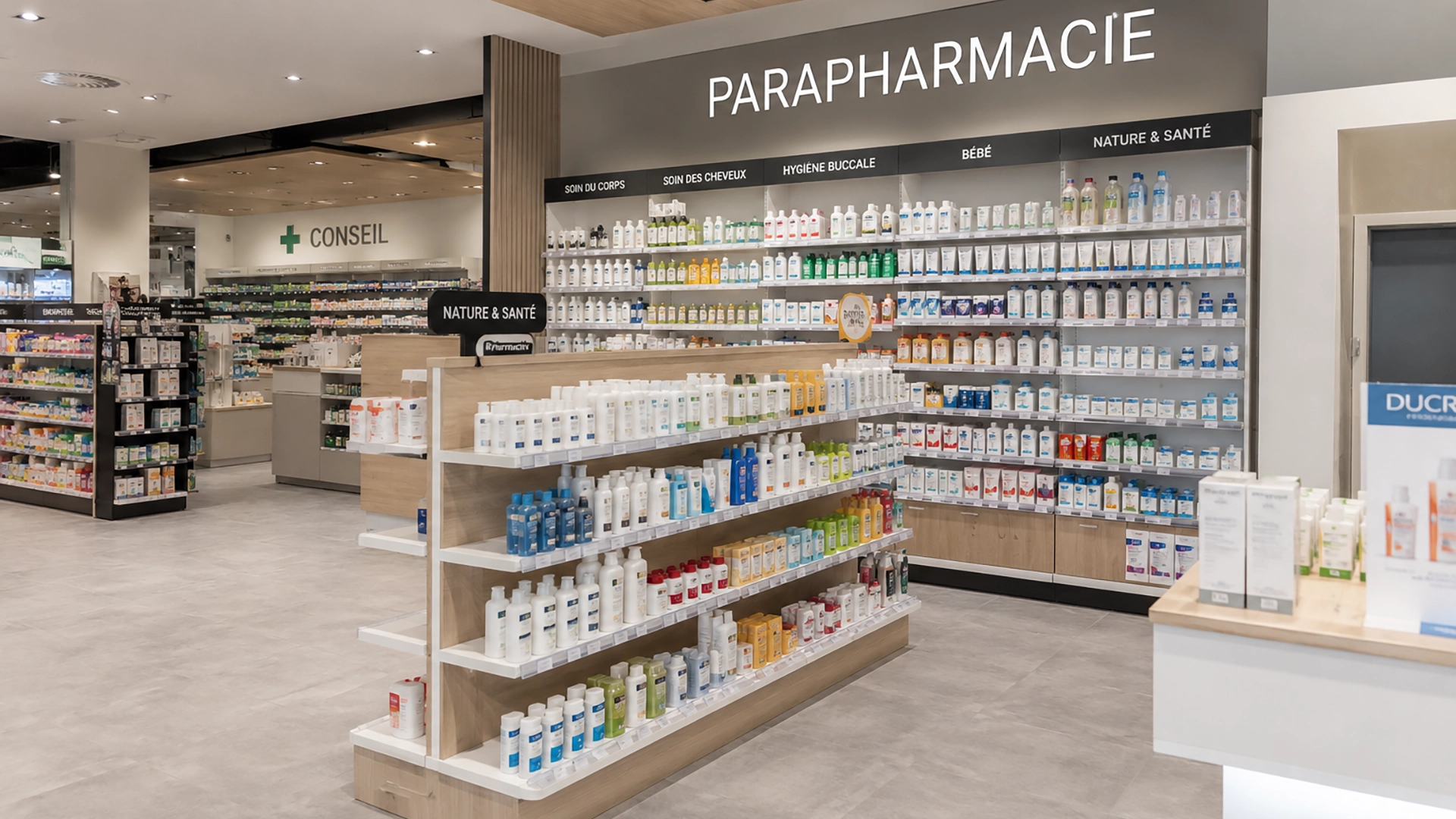Pharmacie Centrale - Plans et production graphique